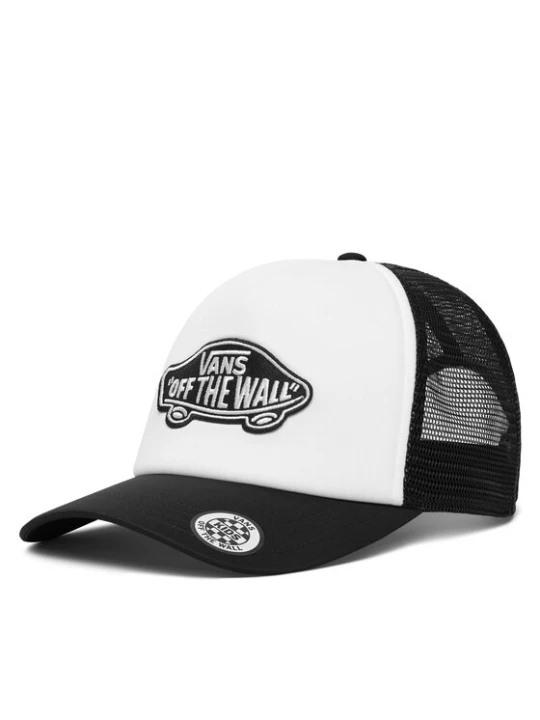 Zdjęcie produktu Czapka z daszkiem Vans Classic Patch Curved Bill Trucker VN000EY0Y281 Biały