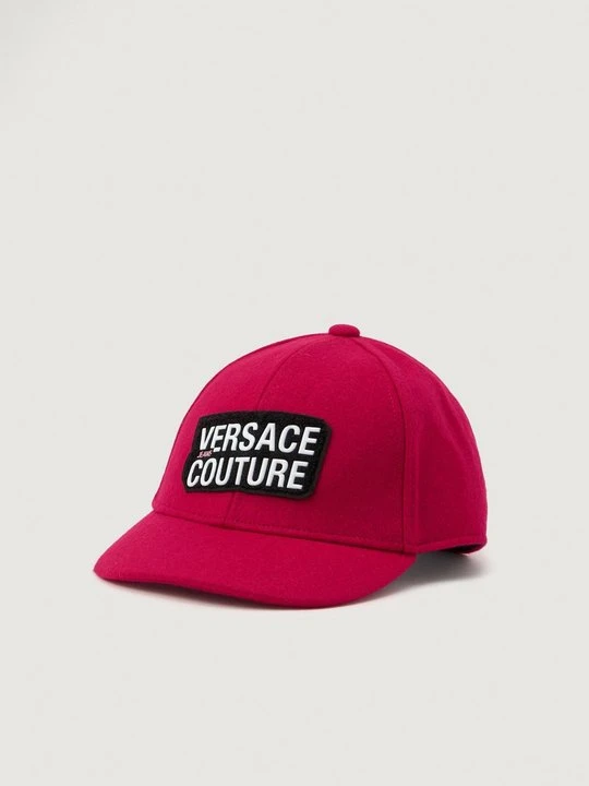 Zdjęcie produktu Czapka z daszkiem Versace Jeans Couture czerwony
