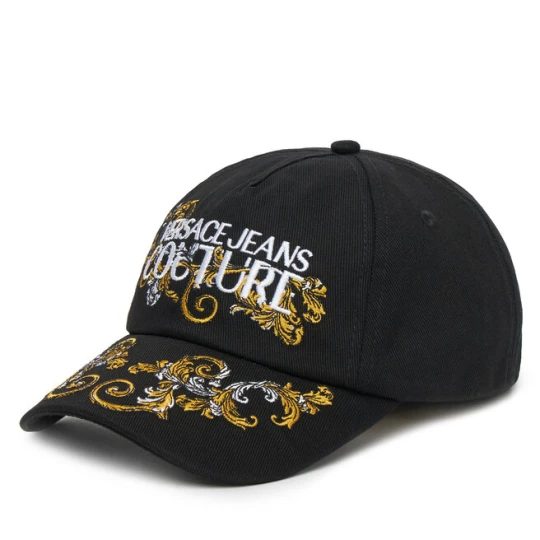 Zdjęcie produktu Czapka z daszkiem Versace Jeans Couture 78VAZK17 Czarny
