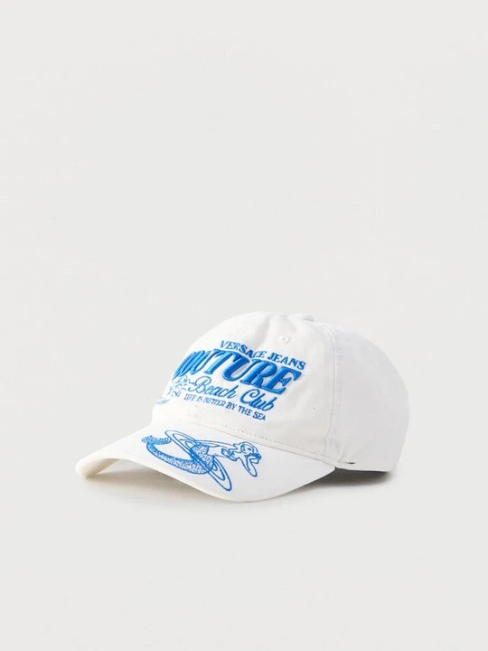Zdjęcie produktu Czapka z daszkiem Versace Jeans Couture biały