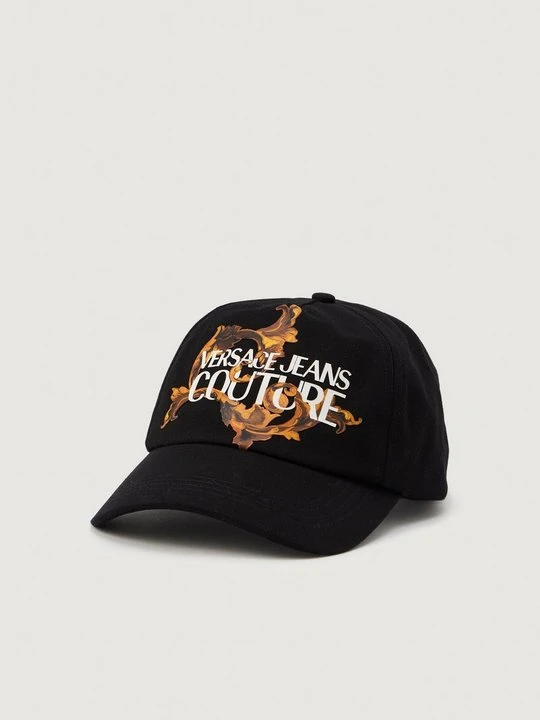 Zdjęcie produktu Czapka z daszkiem Versace Jeans Couture czarny