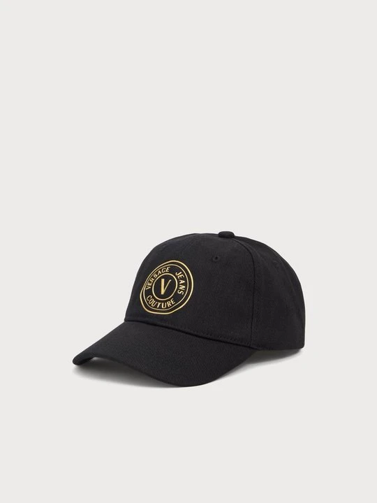 Zdjęcie produktu Czapka z daszkiem Versace Jeans Couture czarny