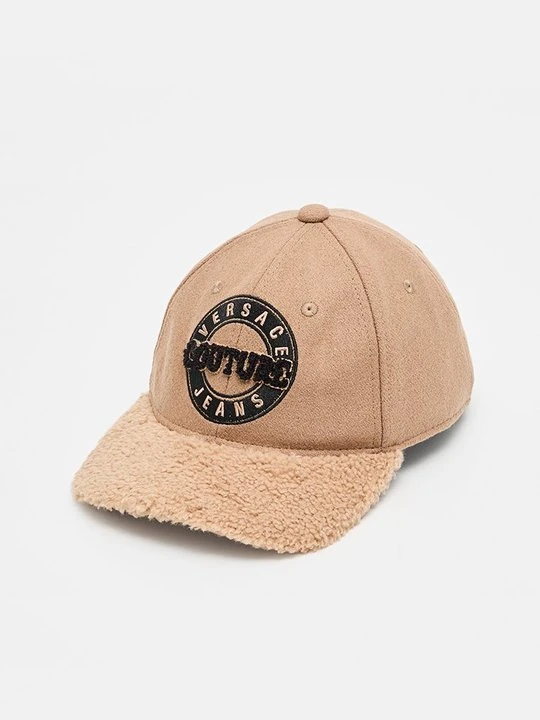Zdjęcie produktu Czapka z daszkiem Versace Jeans Couture jasny brąz