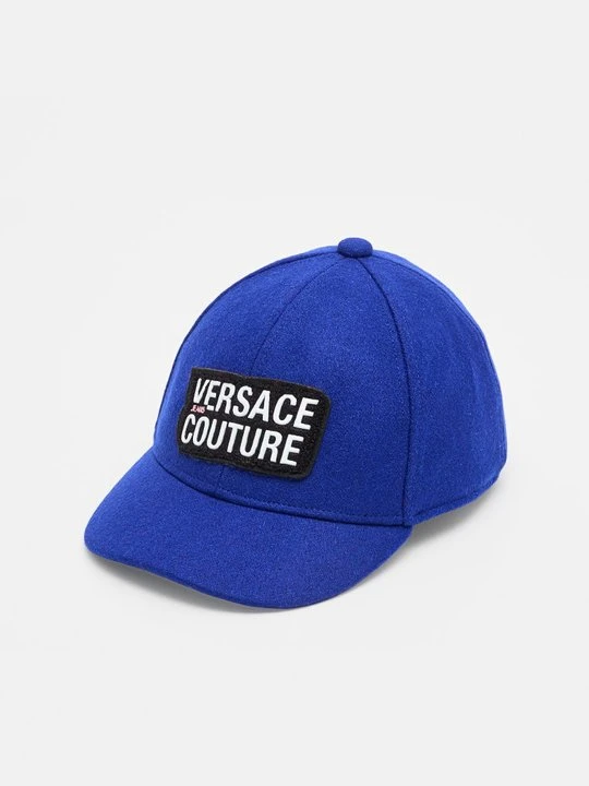 Zdjęcie produktu Czapka z daszkiem Versace Jeans Couture niebieski denim