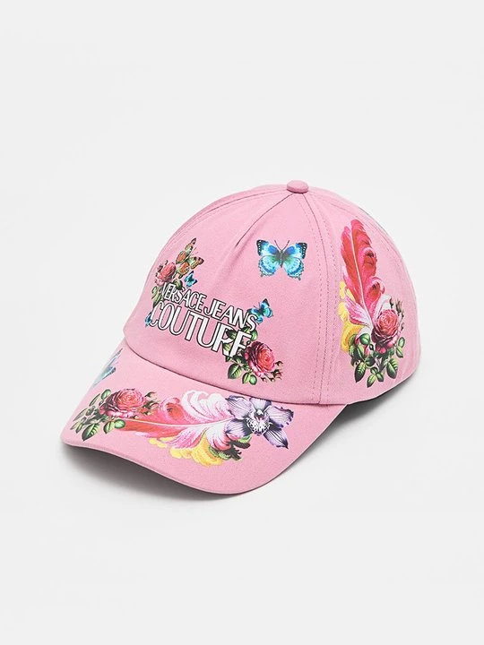 Zdjęcie produktu Czapka z daszkiem Versace Jeans Couture różowy