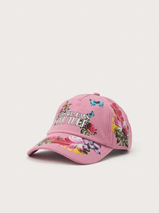 Zdjęcie produktu Czapka z daszkiem Versace Jeans Couture różowy