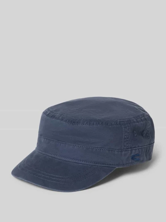 Zdjęcie produktu czapka z daszkiem w stylu militarnym z wyhaftowanym logo Camel Active Granatowy