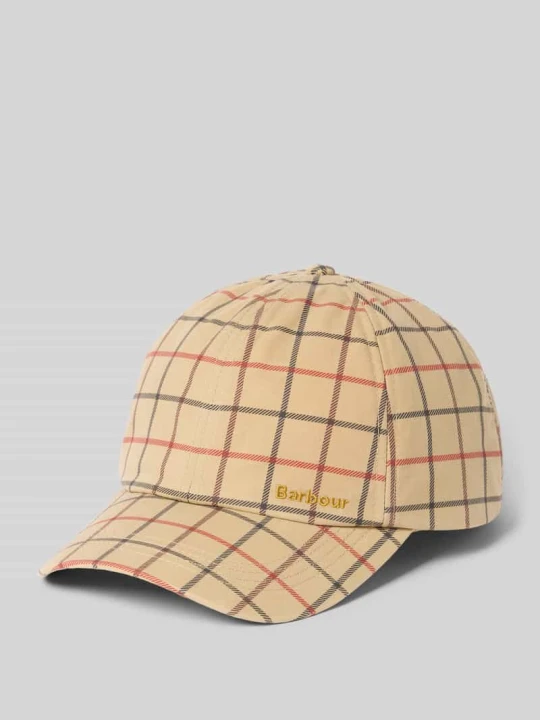 Zdjęcie produktu Czapka z daszkiem z czystej Bawełna Barbour Beżowy