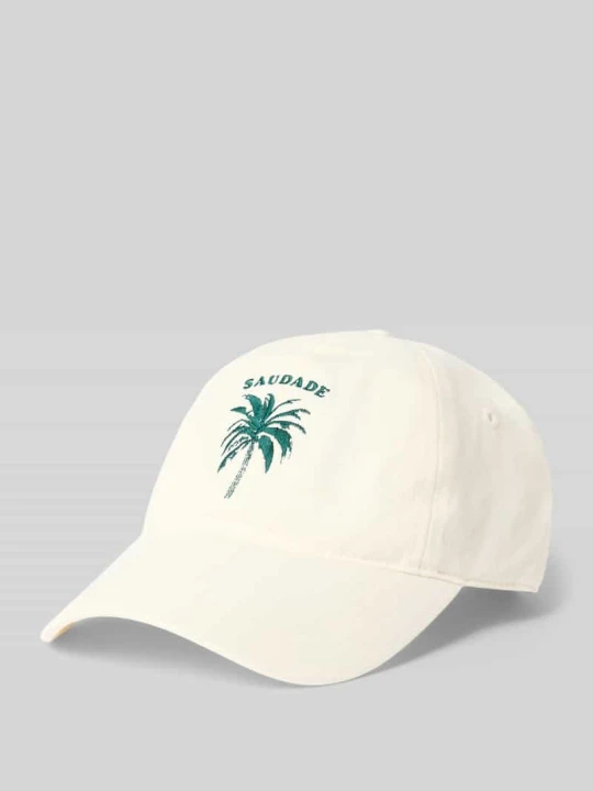 Zdjęcie produktu Czapka z daszkiem z czystej Bawełna Model 'LILYAN' Boss Złamany biały