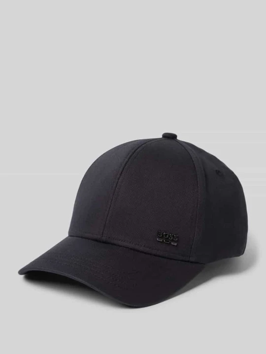 Zdjęcie produktu Czapka z daszkiem z czystej Bawełna Model 'ZED-BOSS-ME' Czarny