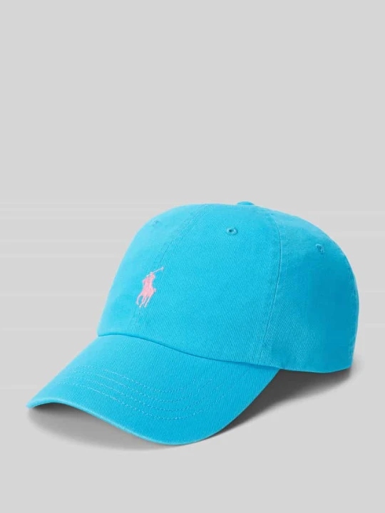 Zdjęcie produktu Czapka z daszkiem z czystej Bawełna Polo Ralph Lauren Niebieski