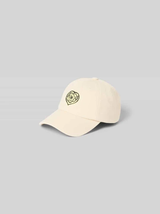 Zdjęcie produktu Czapka z daszkiem z czystej bawełny Kenzo Beżowy