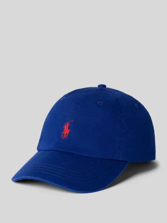 Zdjęcie produktu Czapka z daszkiem z czystej Bawełna Polo Ralph Lauren Królewski niebieski