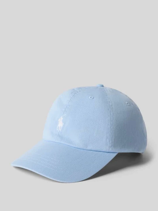 Zdjęcie produktu Czapka z daszkiem z czystej Bawełna Polo Ralph Lauren Błękitny