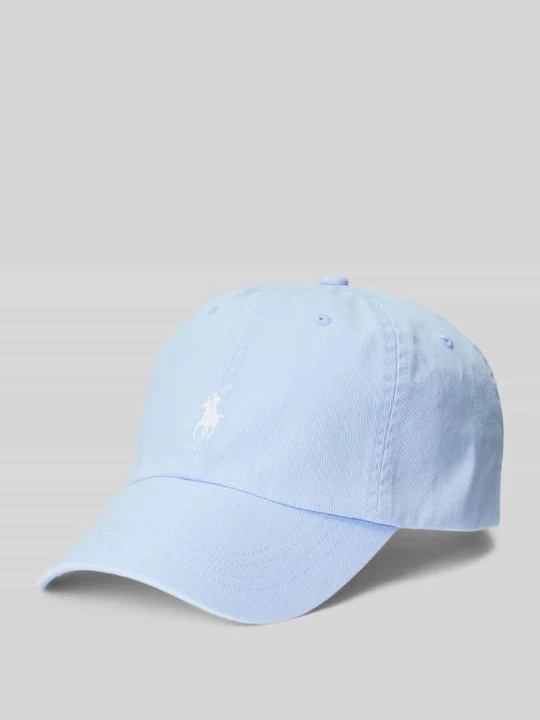 Zdjęcie produktu Czapka z daszkiem z czystej Bawełna Polo Ralph Lauren Jasnoniebieski