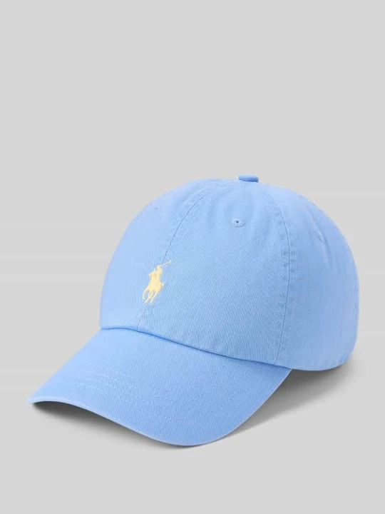 Zdjęcie produktu Czapka z daszkiem z czystej Bawełna Polo Ralph Lauren Niebieski