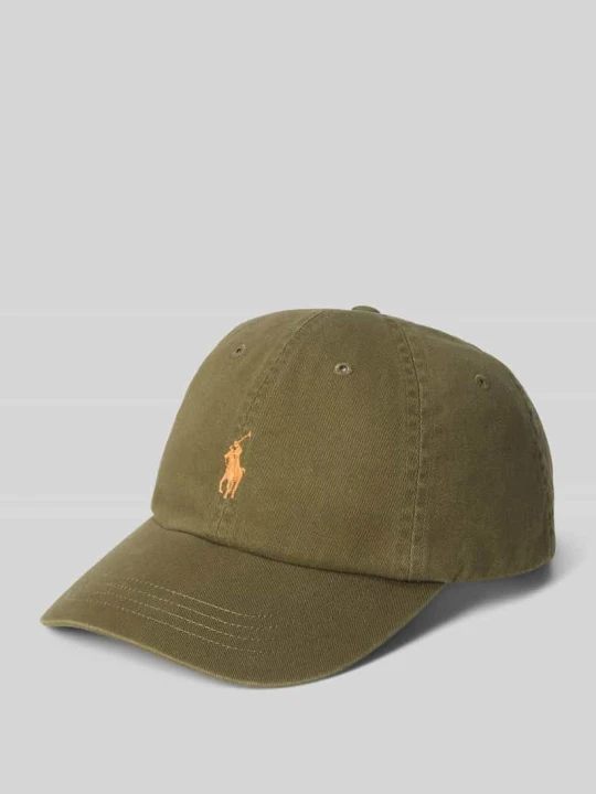 Zdjęcie produktu Czapka z daszkiem z czystej Bawełna Polo Ralph Lauren Khaki