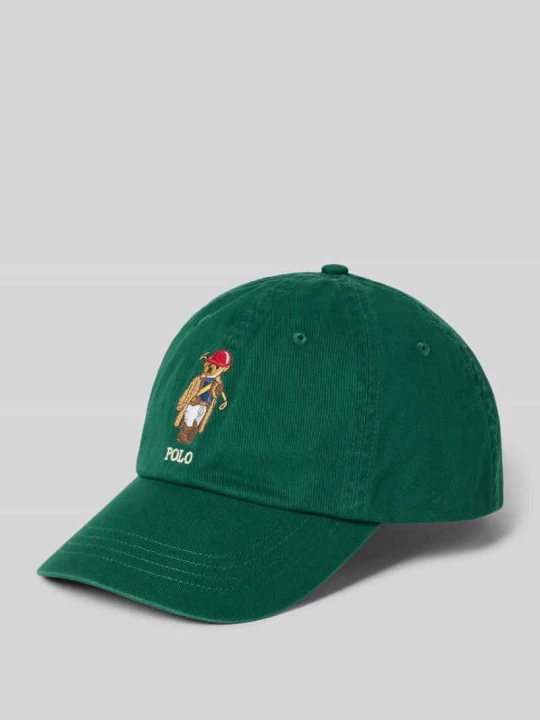 Zdjęcie produktu Czapka z daszkiem z czystej bawełny Polo Ralph Lauren Zielony