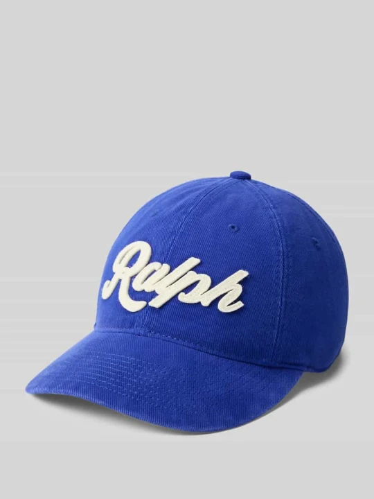 Zdjęcie produktu Czapka z daszkiem z czystej bawełny Polo Ralph Lauren Oceaniczny