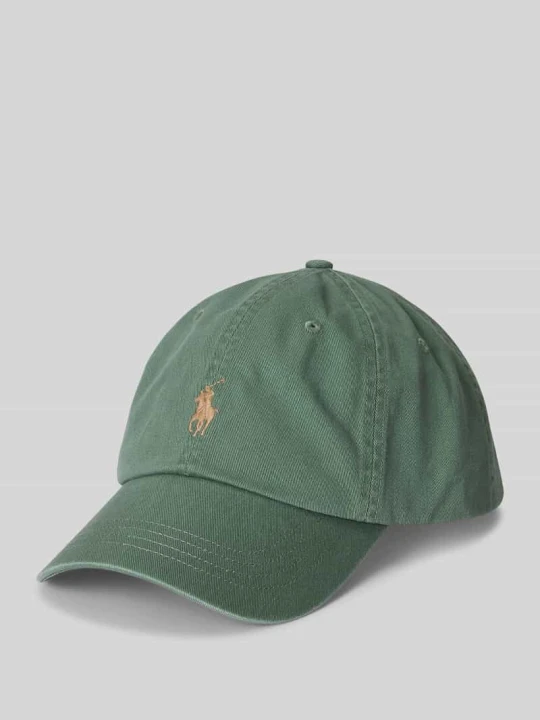 Zdjęcie produktu Czapka z daszkiem z czystej bawełny Polo Ralph Lauren Trzcinowy