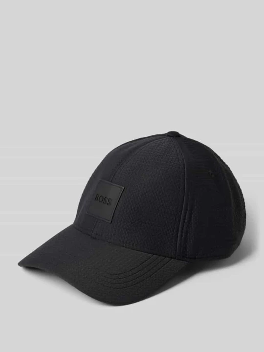Zdjęcie produktu czapka z daszkiem z detal z logo model 'ZED-SEERSUCKER' Boss Czarny