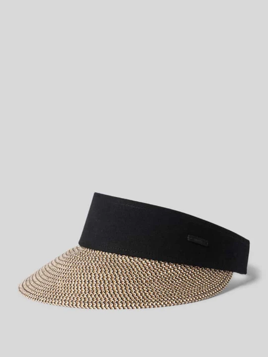 Zdjęcie produktu Czapka z daszkiem z detalem z logo model 'Vesder Visor' Barts Czarny