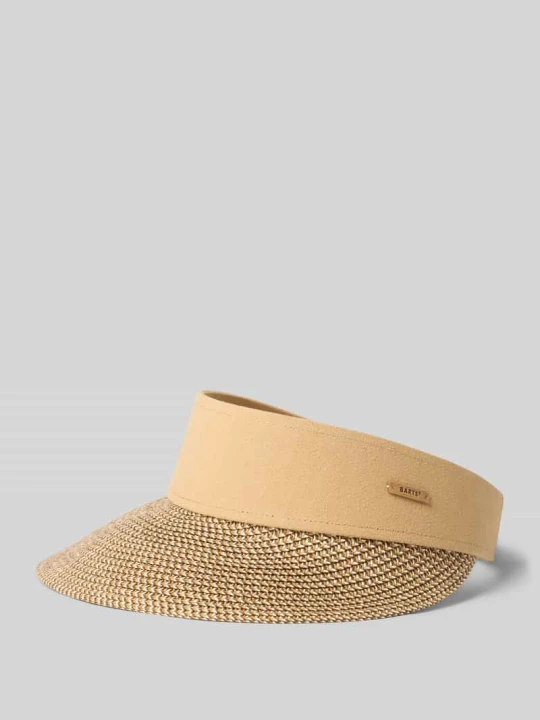 Zdjęcie produktu Czapka z daszkiem z detalem z logo model 'Vesder Visor' Barts Piaskowy