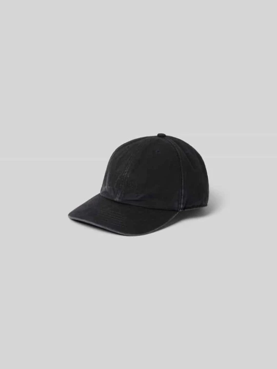 Zdjęcie produktu Czapka z daszkiem z efektem znoszenia MM6 Maison Margiela Czarny
