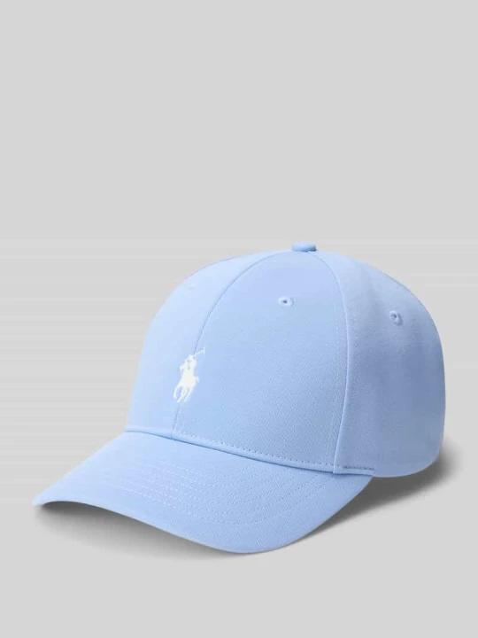 Zdjęcie produktu Czapka z daszkiem z haftowanym logo Polo Ralph Lauren Jasnoniebieski