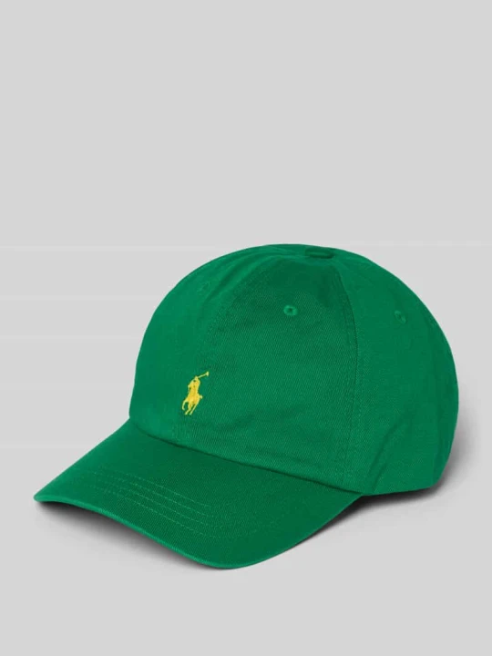 Zdjęcie produktu Czapka z daszkiem z logo Polo Ralph Lauren Zielony