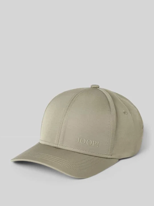 Zdjęcie produktu Czapka z daszkiem z nadruk z logo model 'Pau' JOOP! Limonkowy