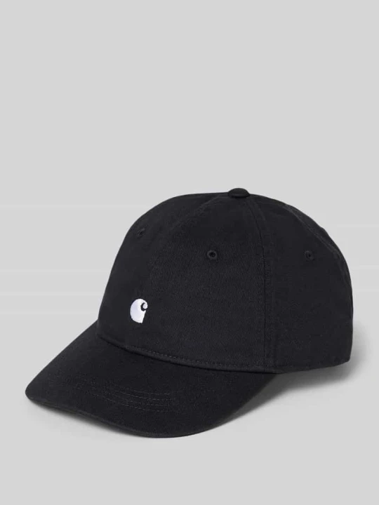 Zdjęcie produktu Czapka z daszkiem z wyhaftowanym logo model 'Madison' Carhartt WIP Czarny