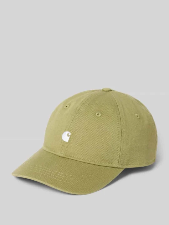 Zdjęcie produktu Czapka z daszkiem z wyhaftowanym logo model 'Madison' Carhartt WIP Jasnozielony