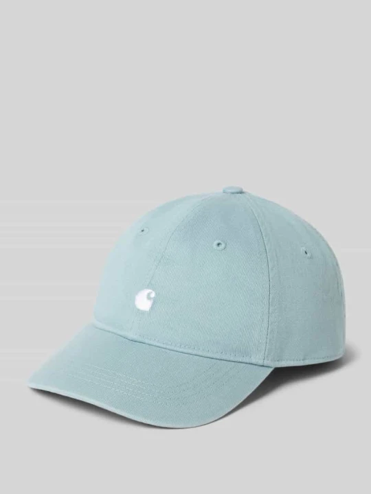 Zdjęcie produktu Czapka z daszkiem z wyhaftowanym logo model 'Madison' Carhartt WIP Jasnoniebieski