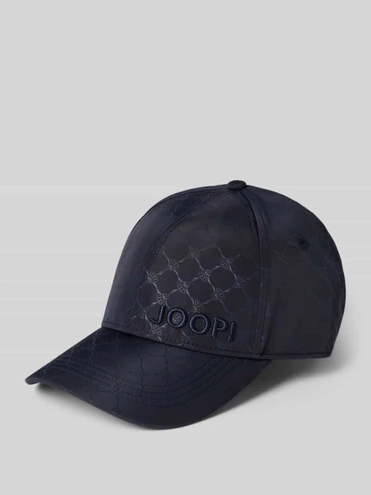 Zdjęcie produktu Czapka z daszkiem z wyhaftowanym logo model 'Mario' JOOP! Granatowy