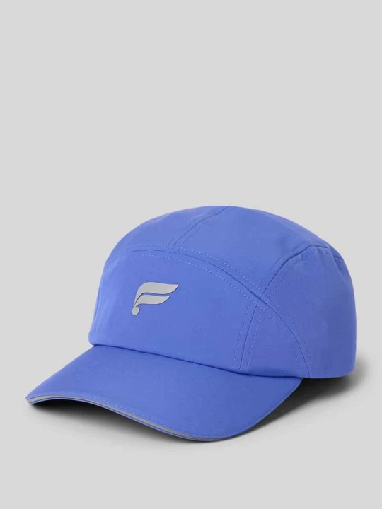 Zdjęcie produktu Czapka z daszkiem z wyhaftowanym logo model „The Fundamental Ponytail” Fabletics Niebieski