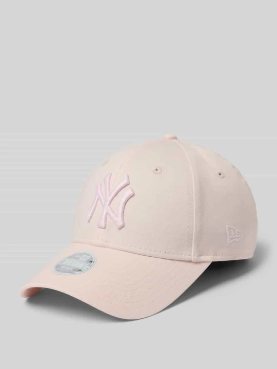 Zdjęcie produktu Czapka z daszkiem z wyhaftowanym logo New Era Różowy