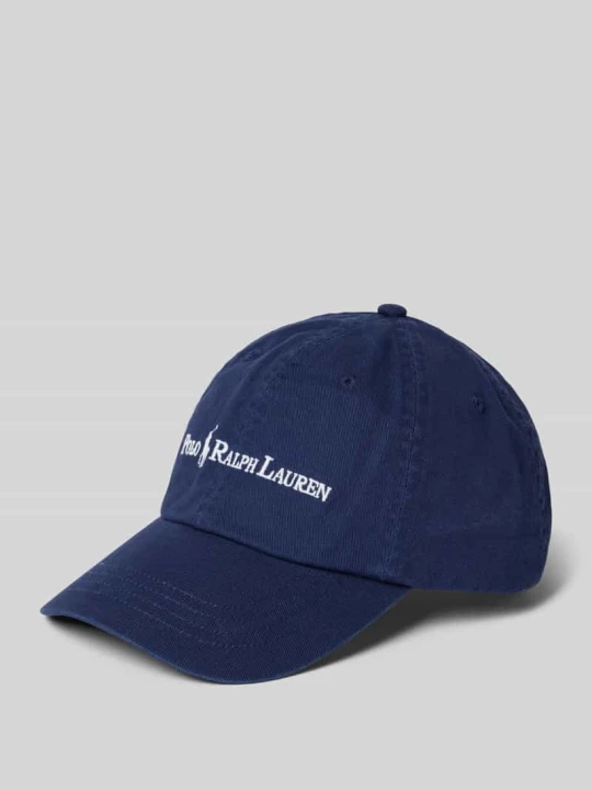 Zdjęcie produktu Czapka z daszkiem z wyhaftowanym logo Polo Ralph Lauren Granatowy