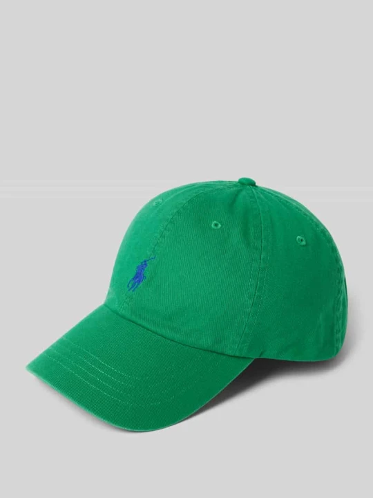 Zdjęcie produktu Czapka z daszkiem z wyhaftowanym logo Polo Ralph Lauren Zielony