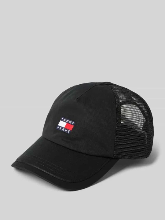 Zdjęcie produktu Czapka z daszkiem z wyhaftowanym logo Tommy Jeans czarny