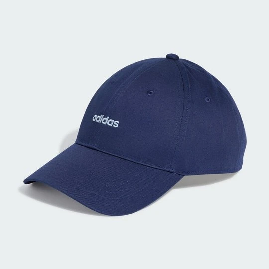 Zdjęcie produktu Czapka z daszkiem z wyszywanym linearnym logo w stylu bejsbolowym Adidas niebieski