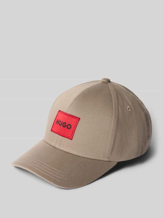 Zdjęcie produktu Czapka z daszkiem ze splotu twill z bawełny model 'MEN-X 581-RL' Hugo Grafitowy
