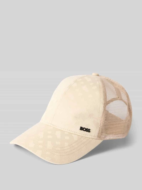 Zdjęcie produktu Czapka z daszkiem ze wstawką z siateczki model 'ZED-TRUCKER-M' Boss Beżowy