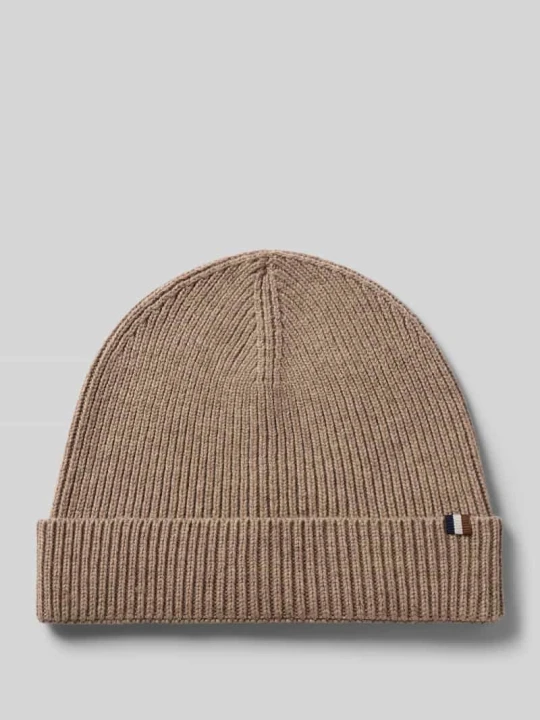 Zdjęcie produktu Czapka beanie z dodatkiem żywej wełny Bugatti