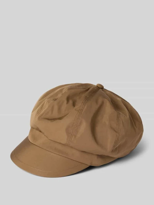 Zdjęcie produktu Czapka z detalem z logo model ‘Bakerboy’ Loevenich Camel