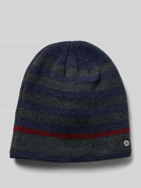 Zdjęcie produktu Czapka z detalem z logo Müller Headwear Granatowy