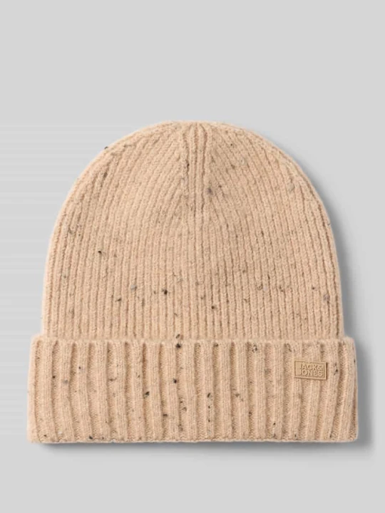 Zdjęcie produktu Czapka z elastycznej mieszanki materiałów model 'CRUSH' Jack&Jones Złamany biały melanż