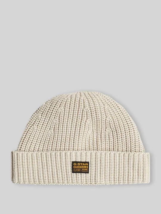 Zdjęcie produktu Czapka z mieszanka wiskozy i bawełny model 'Originals Fisherman' G-Star Raw Złamany biały