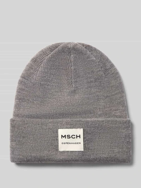 Zdjęcie produktu Czapka z mieszanki wełny Model 'Mojo' MSCH Copenhagen Średnioszary
