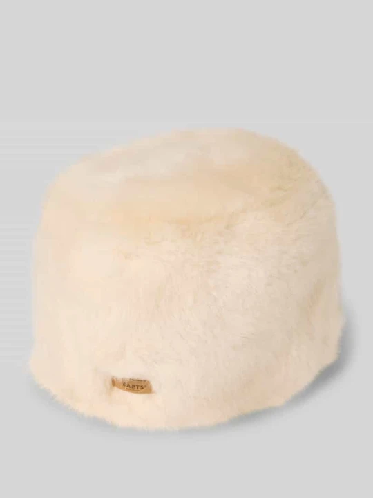 Zdjęcie produktu Czapka ze sztucznego futra z naszywką z logo model „JOSH” Barts Złamany biały